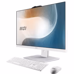 MSI Modern AM242P 1M-2097EU Intel Core 7 150U 60,5 cm (23.8") 1920 x 1080 pixels PC All-in-One 16 Go DDR5-SDRAM 512 Go SSD Windows 11 Pro Wi-Fi 6E (802.11ax) Blanc - Vue supplémentaire 7