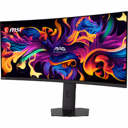 MSI MAG 341CQP QD-OLED X28 écran plat de PC 86,4 cm (34") 3440 x 1440 pixels UltraWide Quad HD Noir - Vue supplémentaire 2