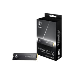 MSI SPATIUM M571 DLP PCIe 5.0 NVMe M.2 4T disque SSD 4 To PCI Express 5.0 3D NAND