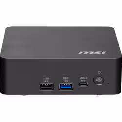 MSI Cubi NUC AI+ 3MG-002EU Copilot+ PC Intel Core Ultra 9 386H 32 Go DDR5-SDRAM 1 To SSD Windows 11 Pro Mini PC Noir - Vue supplémentaire 5