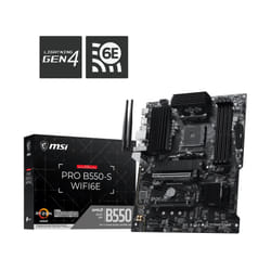 MSI PRO B550-S WIFI6E carte mère AMD B550 Emplacement AM4 ATX