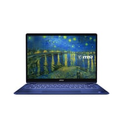 MSI Prestige 14 Flip AI+ Starry Night Over the Rhone-261FRY Copilot+ PC Intel Core Ultra X9 378H Hybride (2-en-1) 14" PC portable Écran tactile Full HD+ 32Go RAM 1To SSD Wi-Fi 7 Win11 Noir, Bleu