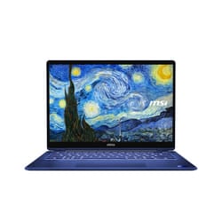 MSI Prestige 14 Flip AI+ The Starry Night-262FRY Copilot+ PC Intel Core Ultra X9 378H Hybride (2-en-1) 14" PC portable Écran tactile Full HD+ 32Go RAM 1To SSD Wi-Fi 7 Win11 Noir, Bleu