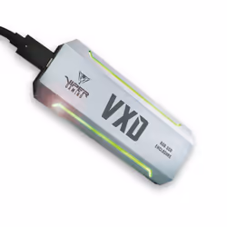 Patriot Memory VXD, Enceinte ssd, M.2, PCI Express 3.0, 10 Gbit/s, Échange à chaud, Argent