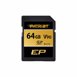 Patriot Memory Patriot, 64 Go, SDXC, Classe 10, UHS-II, 300 Mo/s, 260 Mo/s
