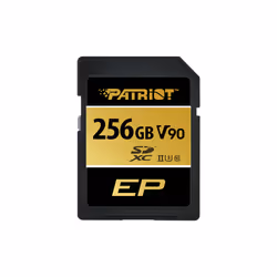 Patriot Memory Patriot, 256 Go, SDXC, Classe 10, UHS-II, 300 Mo/s, 260 Mo/s
