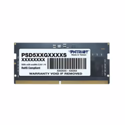 Patriot Memory Signature PSD532G56002S, 32 Go, 1 x 32 Go, DDR5, 5600 MHz, 262-pin SO-DIMM
