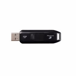 Patriot Memory Xporter 3, 256 Go, USB Type-A, 3.2 Gen 1 (3.1 Gen 1), Slide, 10 g, Noir