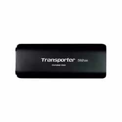 Patriot Memory Transporter, 512 Go, USB Type-C, 3.2 Gen 2 (3.1 Gen 2), 1000 Mo/s, Noir