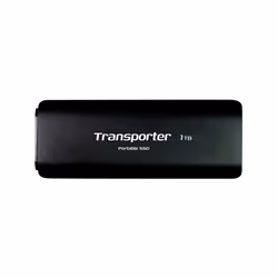 Patriot Memory Transporter, 1 To, USB Type-C, 3.2 Gen 2 (3.1 Gen 2), 1000 Mo/s, Noir