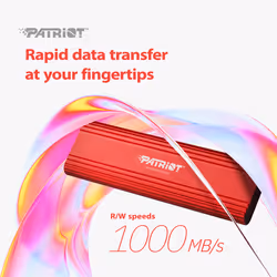 Patriot Memory Transporter Lite 2 To USB Type-C 3.2 Gen 2 (3.1 Gen 2) Rouge - Vue supplémentaire 6