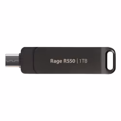 Patriot Memory Rage R550 lecteur USB flash 32 Go USB Type-A / USB Type-C 3.2 Gen 1 (3.1 Gen 1) Noir - Vue supplémentaire 3