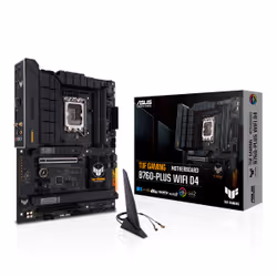 ASUS TUF GAMING B760-PLUS WIFI D4, Intel, LGA 1700, Intel® Celeron®, Intel® Core™ i3, Intel® Core™ i5, Intel® Core™ i7, Intel ...