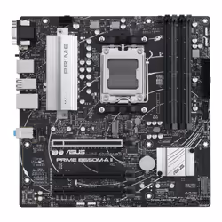 ASUS PRIME B650M-A II-CSM, AMD, Emplacement AM5, AMD Ryzen 7 7th Gen, AMD Ryzen 9 7th Gen, Emplacement AM5, DDR5-SDRAM, 128 G ...