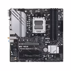 ASUS PRIME B650M-A WIFI II, AMD, Emplacement AM5, AMD Ryzen™ 7, DDR5-SDRAM, 128 Go, DIMM