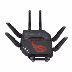 ASUS ROG Rapture GT-BE98 routeur sans fil 10 Gigabit Ethernet Quad-band (2.4 GHz / 5 GHz-1 / 5 GHz-2 / 6 GHz) Noir - Vue supplémentaire 10