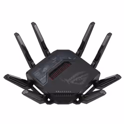 ASUS ROG Rapture GT-BE98 routeur sans fil 10 Gigabit Ethernet Quad-band (2.4 GHz / 5 GHz-1 / 5 GHz-2 / 6 GHz) Noir