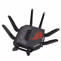 ASUS ROG Rapture GT-BE98 routeur sans fil 10 Gigabit Ethernet Quad-band (2.4 GHz / 5 GHz-1 / 5 GHz-2 / 6 GHz) Noir - Vue supplémentaire 5