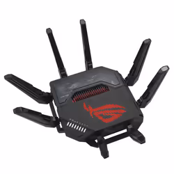 ASUS ROG Rapture GT-BE98 routeur sans fil 10 Gigabit Ethernet Quad-band (2.4 GHz / 5 GHz-1 / 5 GHz-2 / 6 GHz) Noir - Vue supplémentaire 6