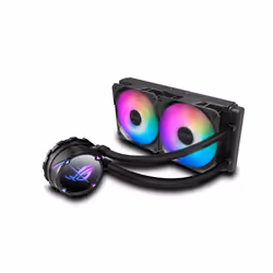 ASUS ROG Strix LC II 240 ARGB, Refroidisseur de liquide tout-en-un, 12 cm, 80,95 cfm, 137,5 m³/h, Noir