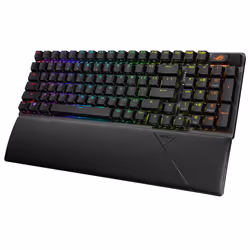 ASUS ROG Strix Scope II 96 Wireless clavier USB + RF Wireless + Bluetooth QWERTY Français Noir
