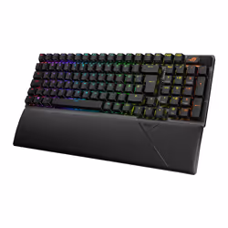 ASUS ROG Strix Scope II 96 Wireless clavier USB + RF Wireless + Bluetooth QWERTZ Allemand Noir