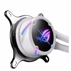 ASUS ROG Strix LC II 360 ARGB White Edition Processeur Refroidisseur de liquide tout-en-un 12 cm Blanc - Vue supplémentaire 10