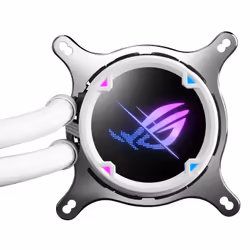 ASUS ROG Strix LC II 360 ARGB White Edition Processeur Refroidisseur de liquide tout-en-un 12 cm Blanc
