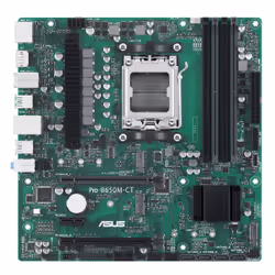 ASUS PRO B650M-CT-CSM, AMD, Emplacement AM5, AMD Ryzen™ 3, AMD Ryzen™ 5, AMD Ryzen™ 7, AMD Ryzen 9 7th Gen, Emplacement AM5,  ...