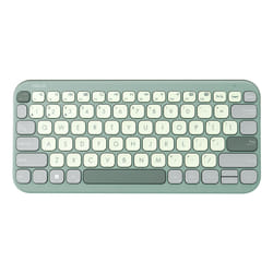 ASUS Marshmallow Keyboard KW100 clavier Bluetooth Vert, Gris, Blanc