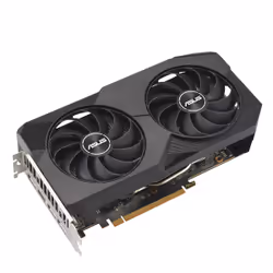 ASUS Dual -RX6600-8G-V2, Radeon RX 6600, 8 Go, GDDR6, 128 bit, 7680 x 4320 pixels, PCI Express 4.0