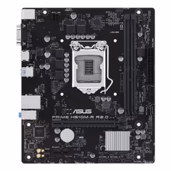 ASUS Prime H510M-R R2.0, Intel, LGA 1200 (Socket H5), Intel® Celeron®, Intel® Core™ i3, Intel® Core™ i5, Intel® Core™ i7, Int ...