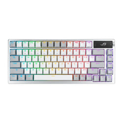 ASUS ROG Azoth clavier RF sans fil + Bluetooth QWERTY Blanc