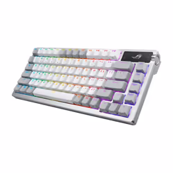 ASUS ROG Azoth clavier RF sans fil + Bluetooth QWERTY Blanc