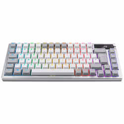 ASUS ROG Azoth White clavier USB + RF Wireless + Bluetooth QWERTZ Allemand Blanc