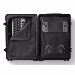 ASUS ROG SLASH Hard Case Luggage Chariot Casque à coque dure Noir Polycarbonate (PC)