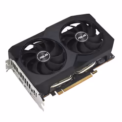 ASUS Dual -RX7600-O8G-V2, Radeon RX 7600, 8 Go, GDDR6, 128 bit, 7680 x 4320 pixels, PCI Express 4.0
