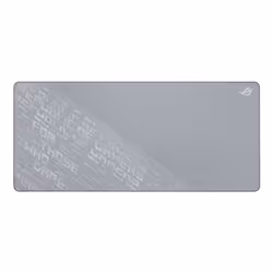 ASUS ROG Scabbard II Arctic Gray XXL, Gris, Motif, Vêtement, Caoutchouc, Base antidérapante, Tapis de souris de jeu