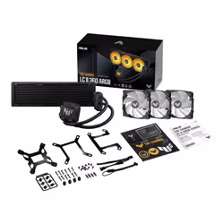 ASUS TUF GAMING LC II 360 ARGB Processeur Kit de refroidissement du liquide 12 cm Noir - Vue supplémentaire 5