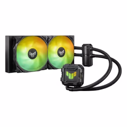 ASUS TUF GAMING LC II 240 ARGB Processeur Liquid cooling kit 12 cm Noir