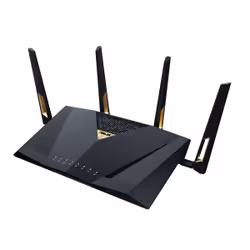 ASUS RT-BE88U routeur sans fil 10 Gigabit Ethernet Bi-bande (2,4 GHz / 5 GHz) Noir, Gris