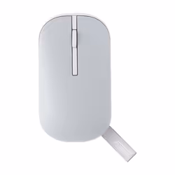 ASUS Marshmallow Mouse MD100, Ambidextre, Optique, RF sans fil + Bluetooth, 1600 DPI, Gris