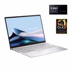 ASUS ZenBook 14 OLED UX3405MA-PZ266W, Intel Core Ultra 7, 35,6 cm (14"), 2880 x 1800 pixels, 16 Go, 512 Go, Windows 11 Home