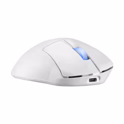 ASUS ROG Keris II Ace Wireless AimPoint White souris Droitier RF Wireless + Bluetooth + USB Type-A Optique 42000 DPI - Vue supplémentaire 6