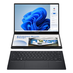 ASUS Zenbook Duo UX8406MA-PZ193W Intel Core Ultra 9 185H 2-en-1 14" Tactile 3K 32Go 1To SSD Gris