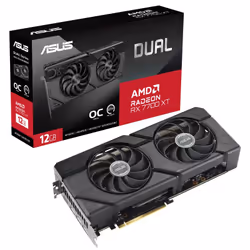 ASUS Dual -RX7700XT-O12G AMD Radeon RX 7700 XT 12 Go GDDR6 - Vue supplémentaire 13