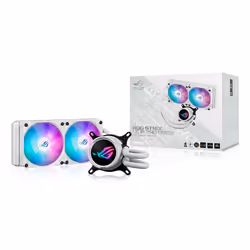 ASUS ROG Strix LC III 240 ARGB White Edition Processeur Kit de refroidissement du liquide 12 cm Blanc - Vue supplémentaire 7