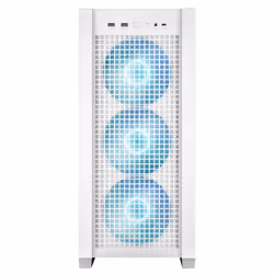 ASUS TUF Gaming GT302 ARGB, Midi Tower, PC, Blanc, EATX, ATX, micro ATX, Mini-ITX, Multicolore, 16,5 cm
