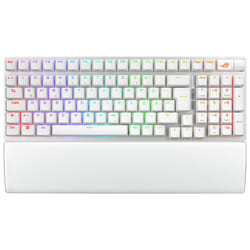 ASUS ROG Strix Scope II 96 Wireless clavier Jouer USB + RF Wireless + Bluetooth QWERTZ Allemand Blanc