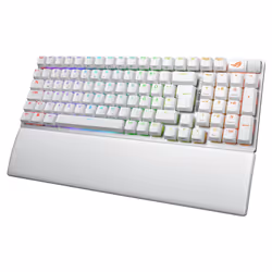 ASUS ROG Strix Scope II 96 Wireless clavier Jouer USB + RF Wireless + Bluetooth QWERTZ Allemand Blanc